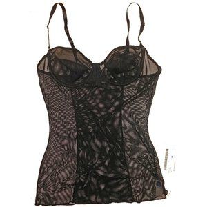 Dolce&Gabbana underwear black stretch camisole Size 2